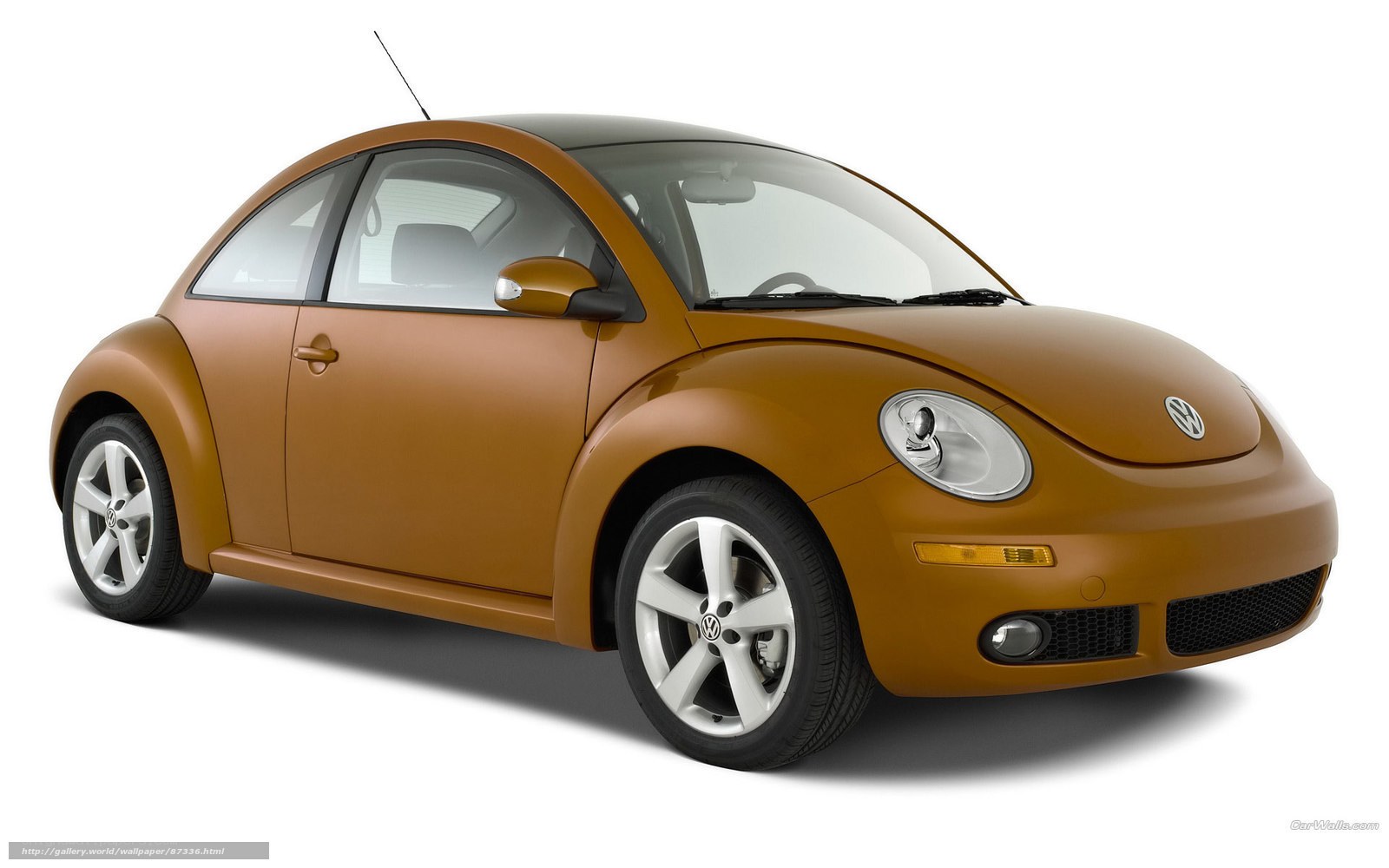 Brown Volkswagen Beetle car