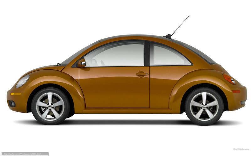 Brown Volkswagen Beetle