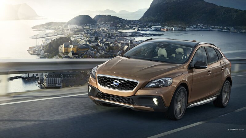 Brown Volvo Car — Dramatic