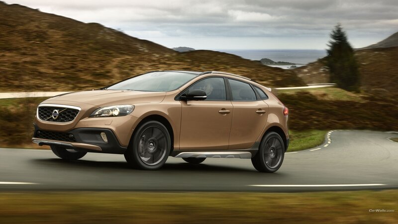 Brown Volvo Car — Dynamic, Afternoon