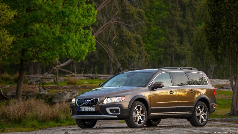 Brown Volvo Station Wagon