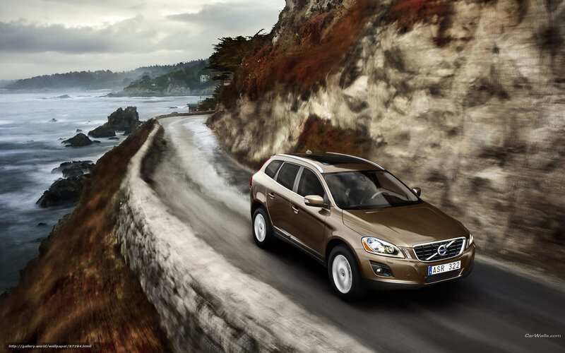 Brown Volvo Suv