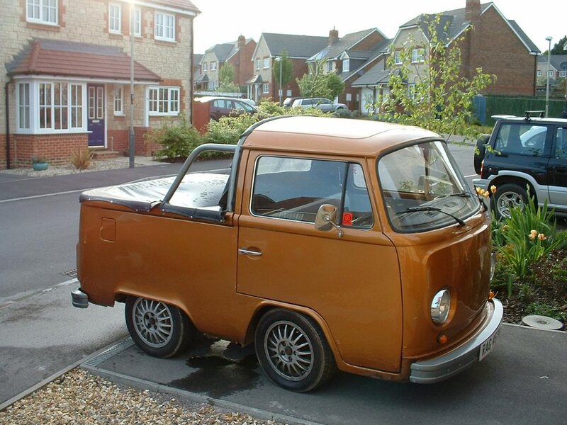 Brown Vw Pickup Truck