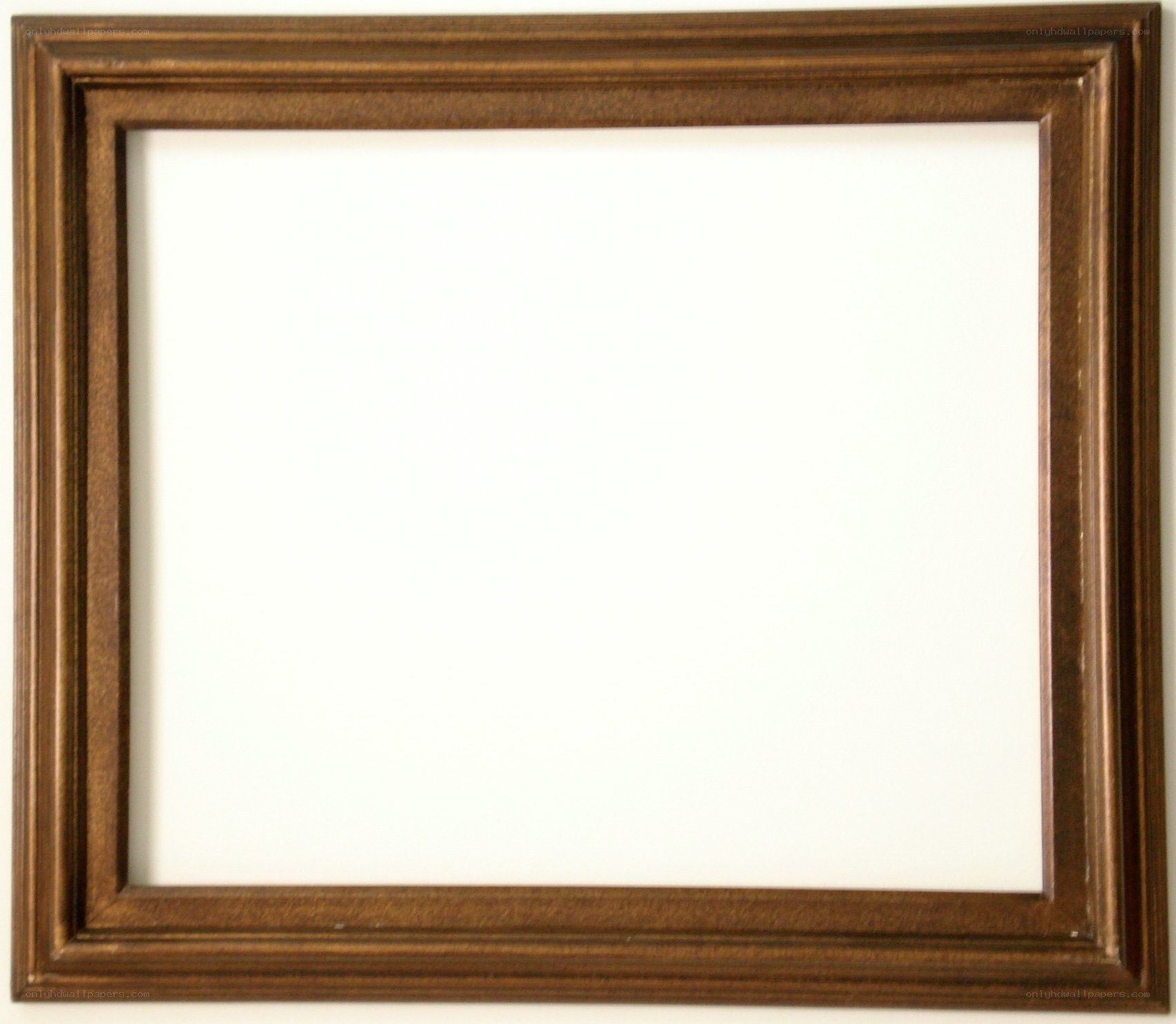 brown wooden picture frame