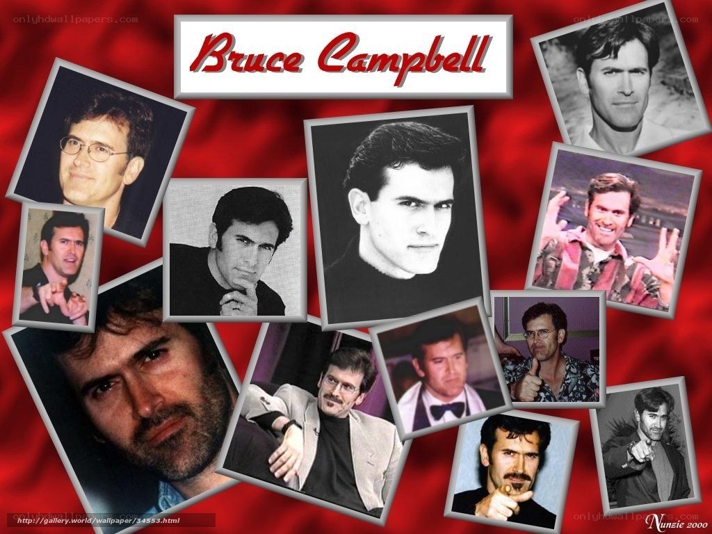 Bruce Campbell collage