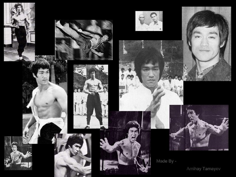 Bruce Lee collage