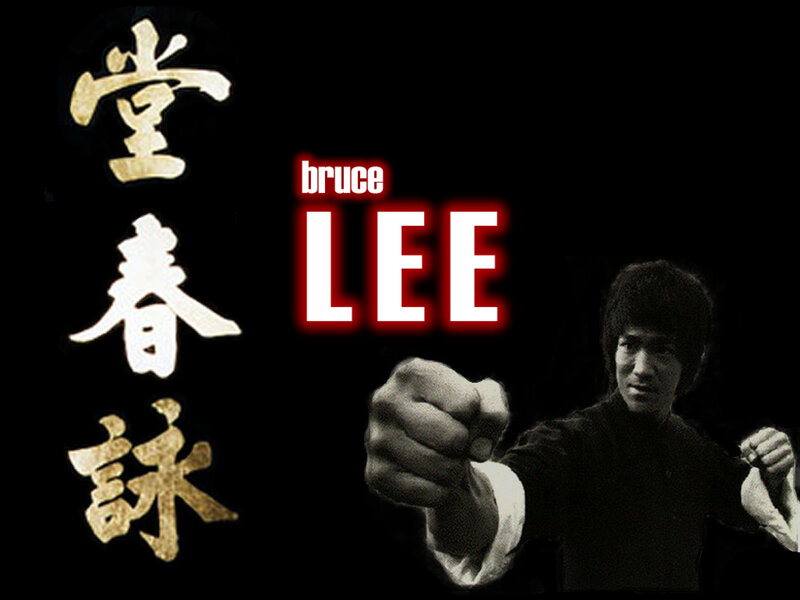 Bruce Lee in action