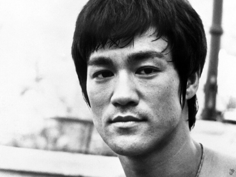 Bruce Lee in Black and White — Serious