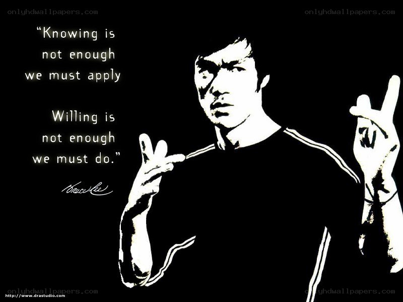 Bruce Lee quote image