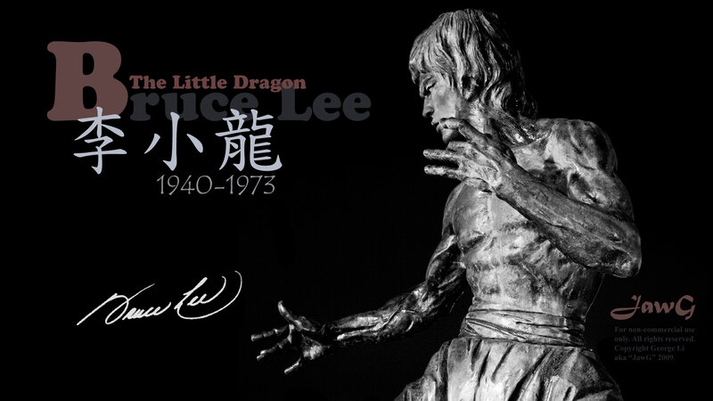 Bruce Lee statue tribute