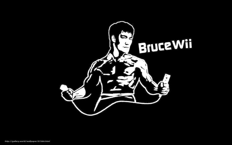 Bruce Lee Wii parody