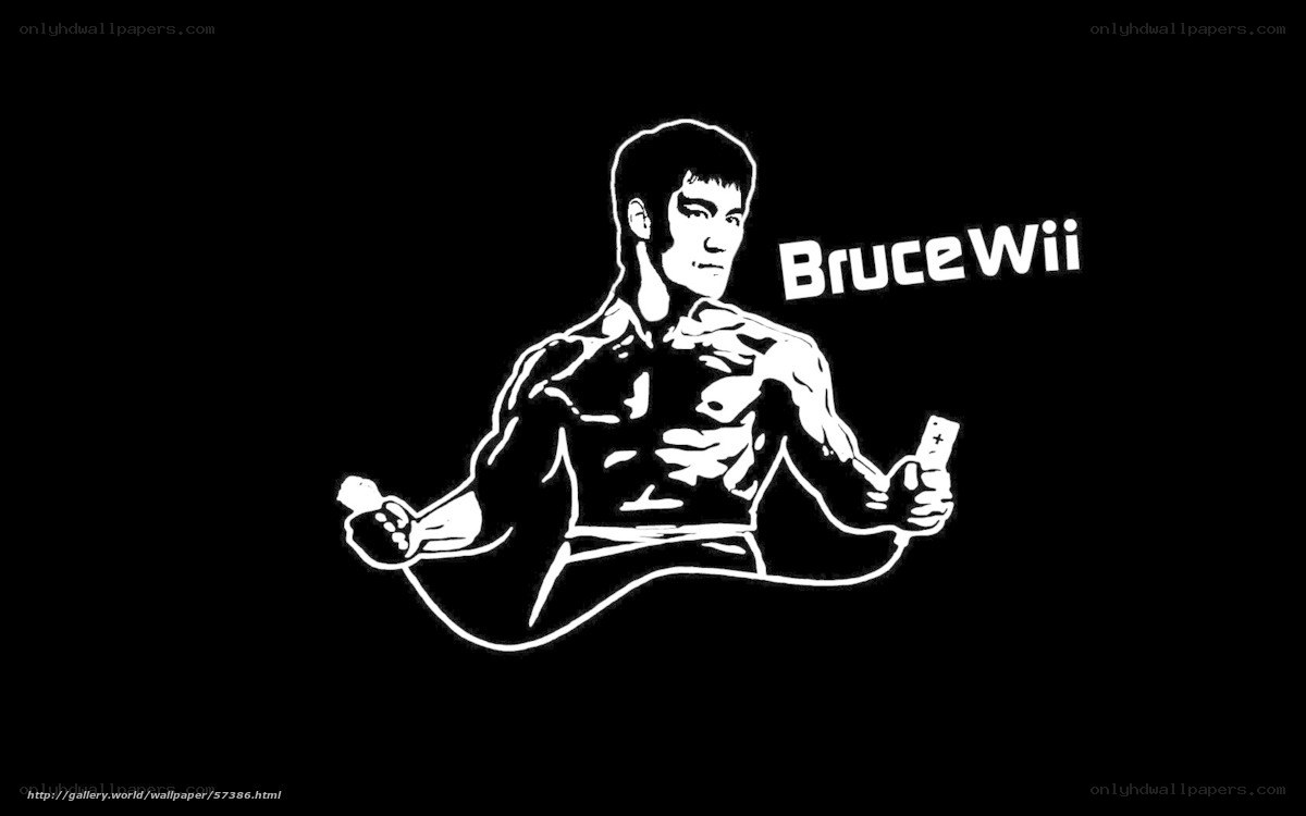Bruce Lee Wii parody