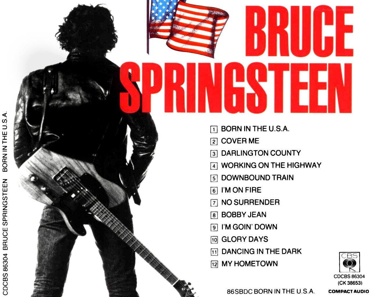 Bruce Springsteen album cover