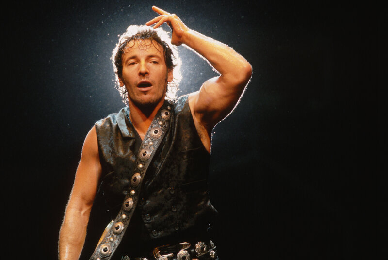 Bruce Springsteen on stage