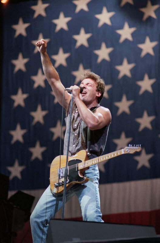 Bruce Springsteen on stage