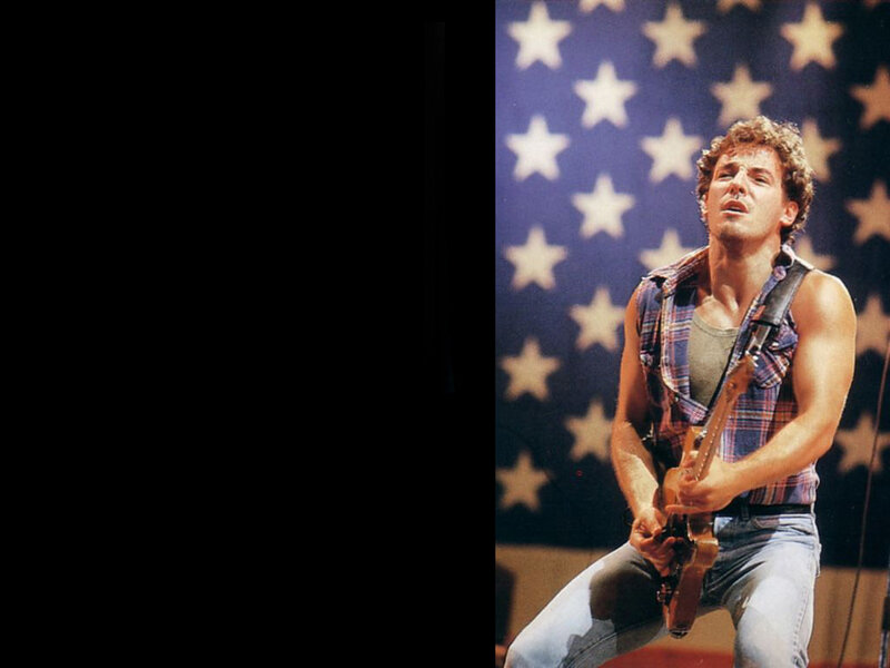 Bruce Springsteen on stage