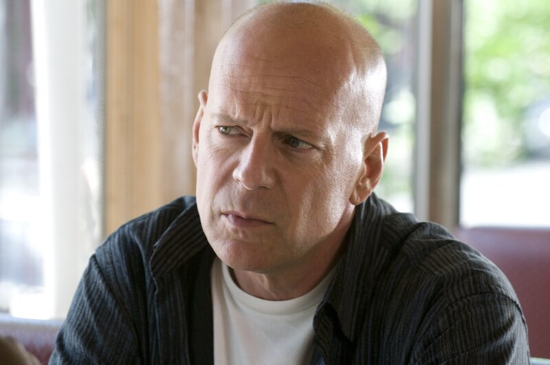Bruce Willis in a contemplative moment