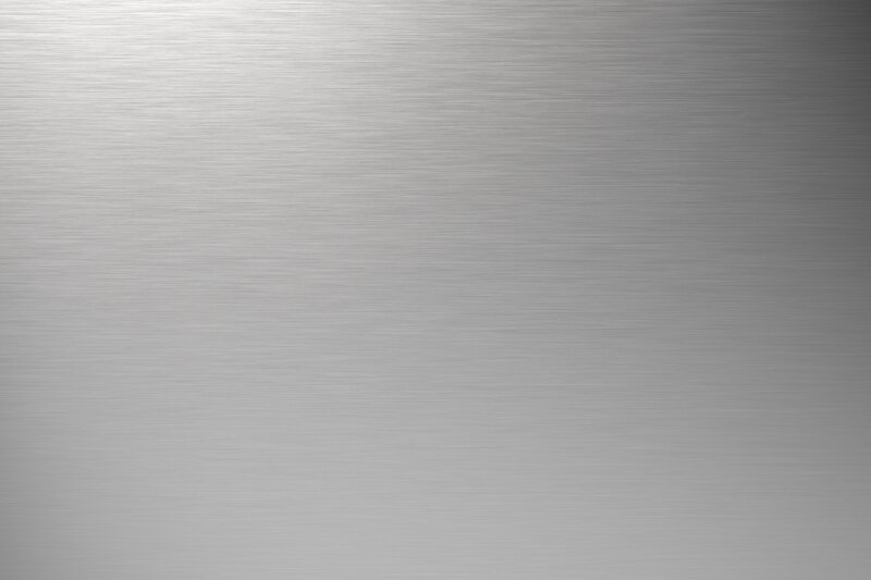 Brushed Metal Surface — Gray, Photograph