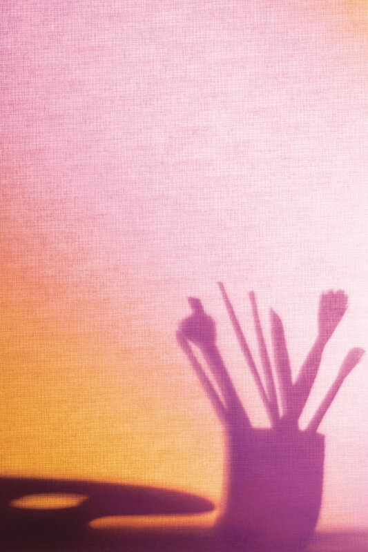 brushes in shadow