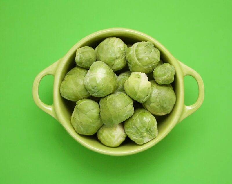 Brussels Sprouts in Bowl
