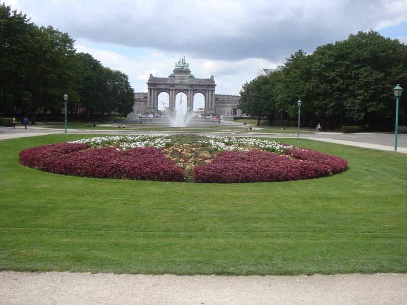 Brussels Victory Arch and park