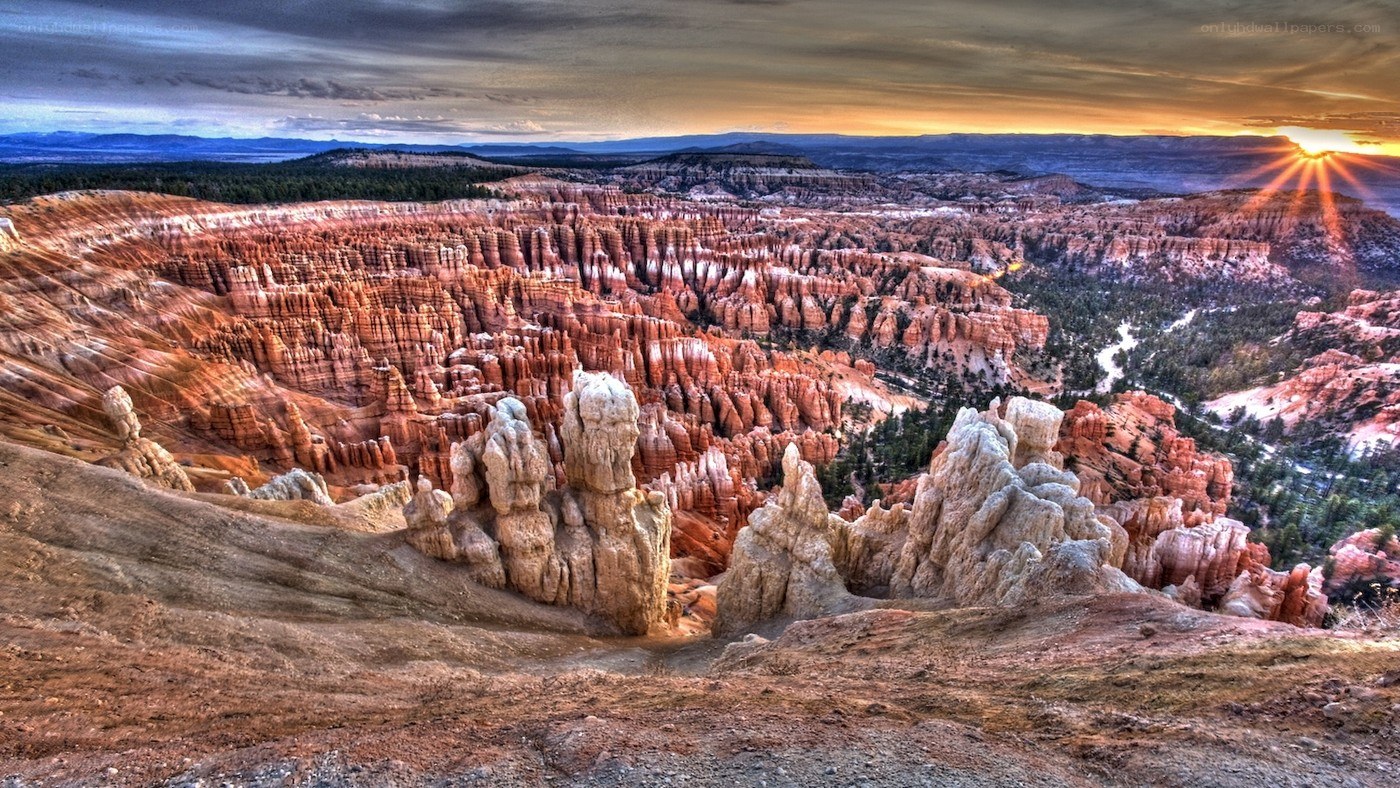 Bryce Canyon at sunset