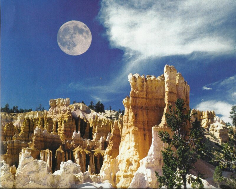 Bryce Canyon Hoodoos — Blue