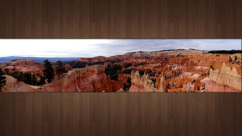 Bryce Canyon Hoodoos — Orange, Dramatic, Afternoon, Photograph
