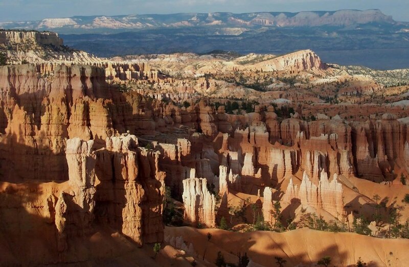 Bryce Canyon Hoodoos — Orange, Dramatic