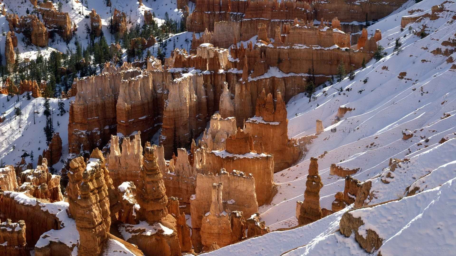 Bryce Canyon in winter