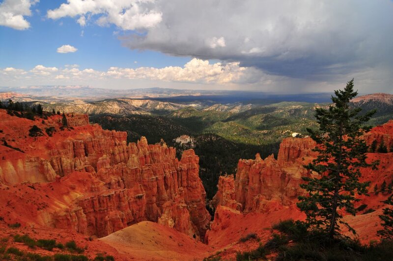 Bryce Canyon landscape view