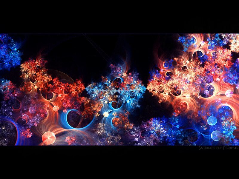 Bubble Reef Fractal Art