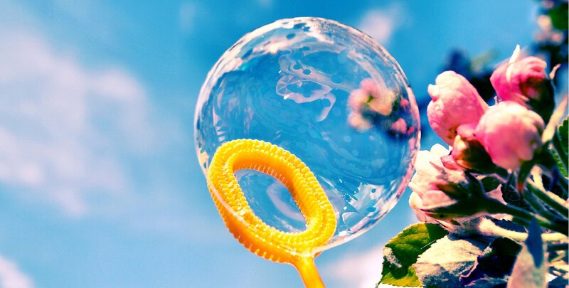 Bubble with Flower