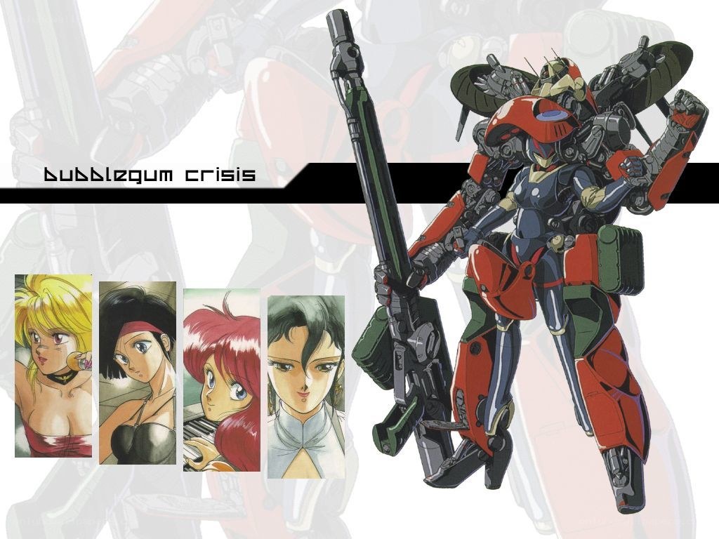 Bubblegum Crisis character art