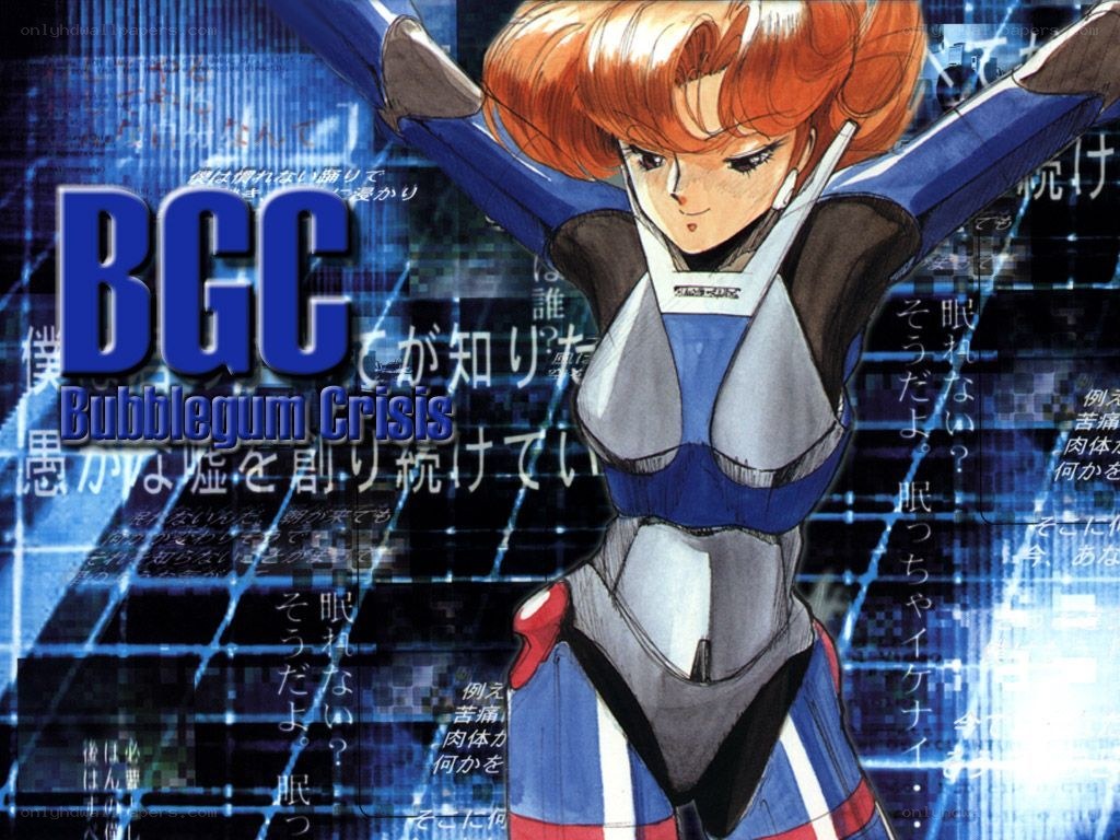 Bubblegum Crisis character art