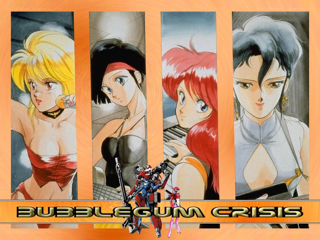 Bubblegum Crisis character art
