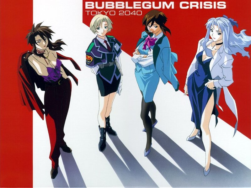 Bubblegum Crisis Tokyo 2040 characters