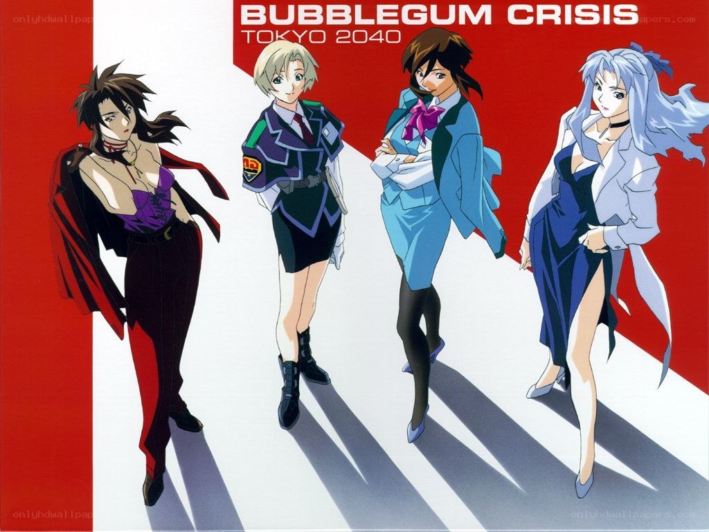 Bubblegum Crisis Tokyo 2040 characters