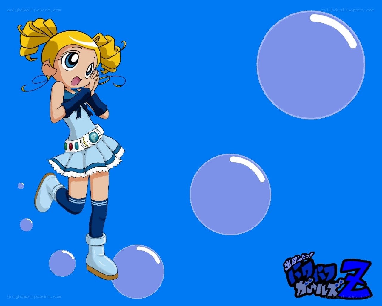 Bubbles character art