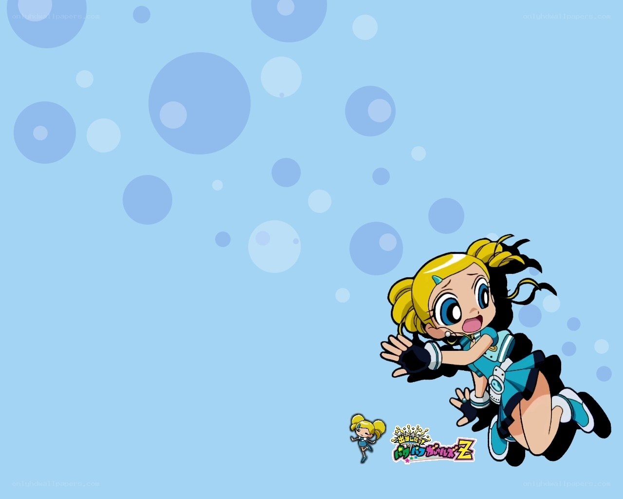Bubbles from Powerpuff Girls Z