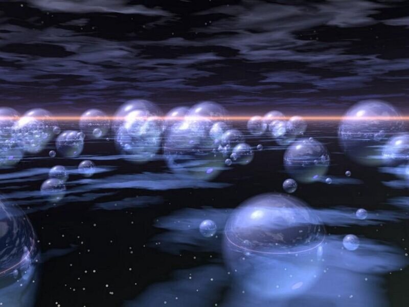Bubbles in a cosmic sea