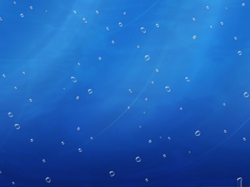 Bubbles in Blue Water — Serene