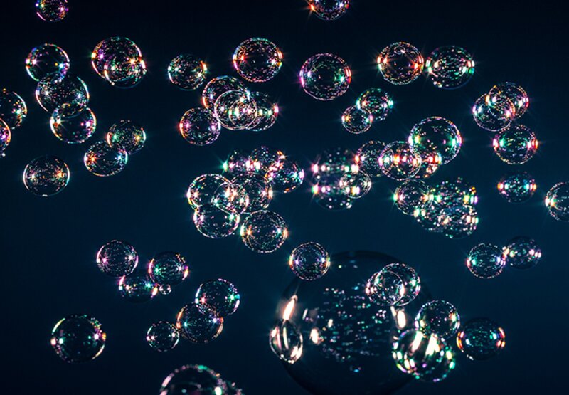 Bubbles in Dark Space