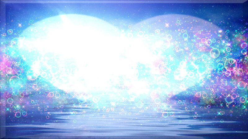 Bubbles in Glowing Water