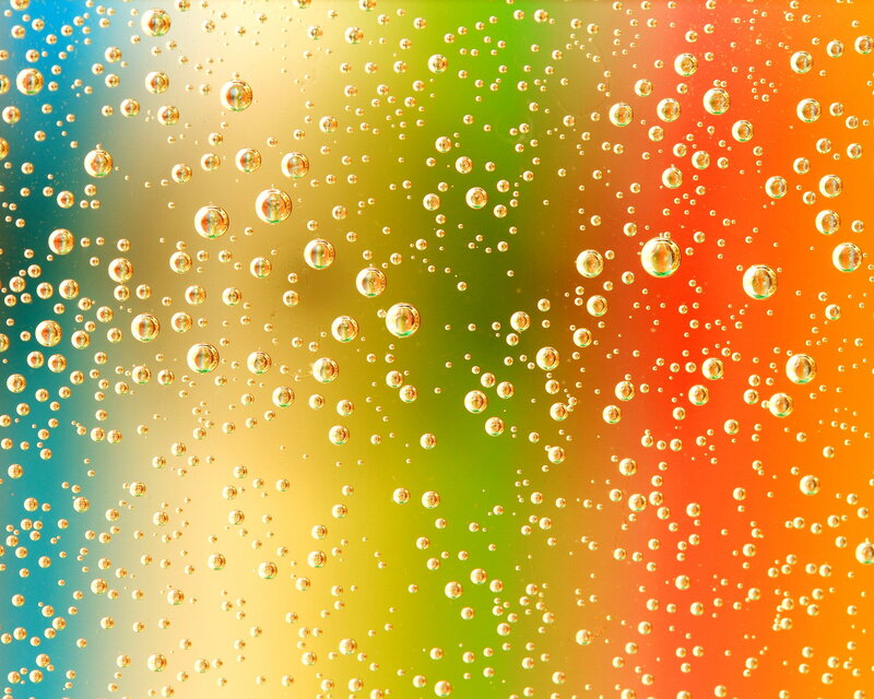 Bubbles in Liquid — Green
