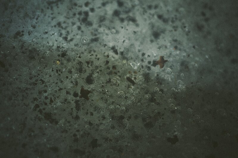 Bubbles in Murky Water