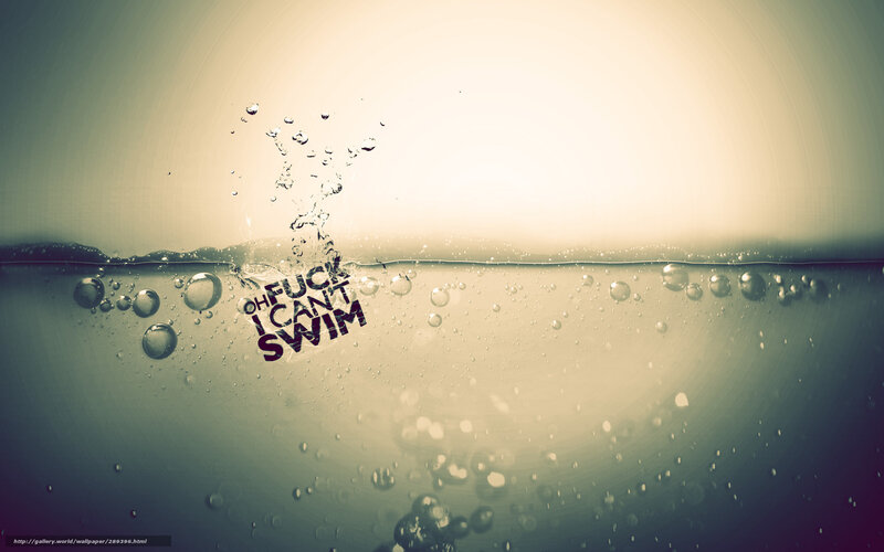 Bubbles in Water — Gray