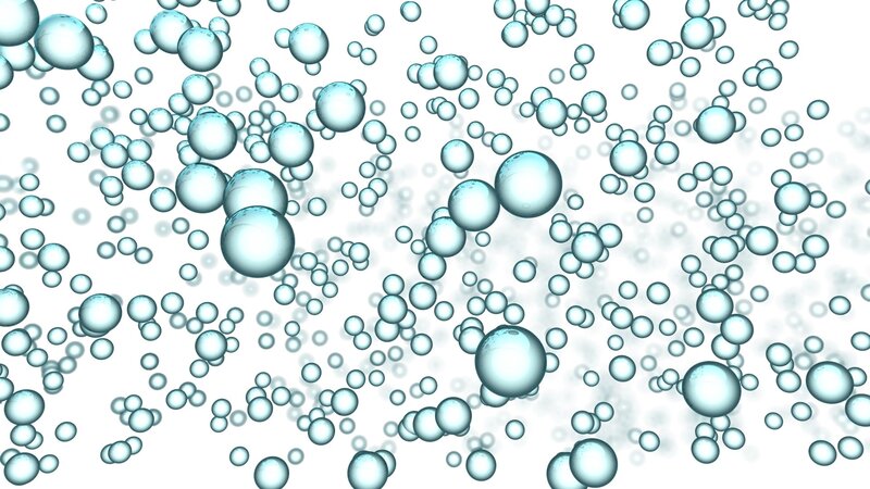 bubbles in water