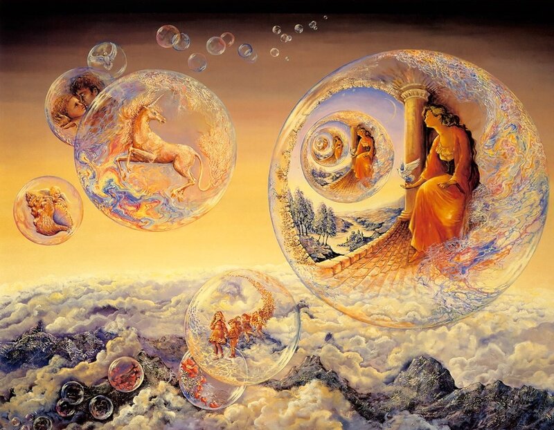 Bubbles of Dreams and Memories