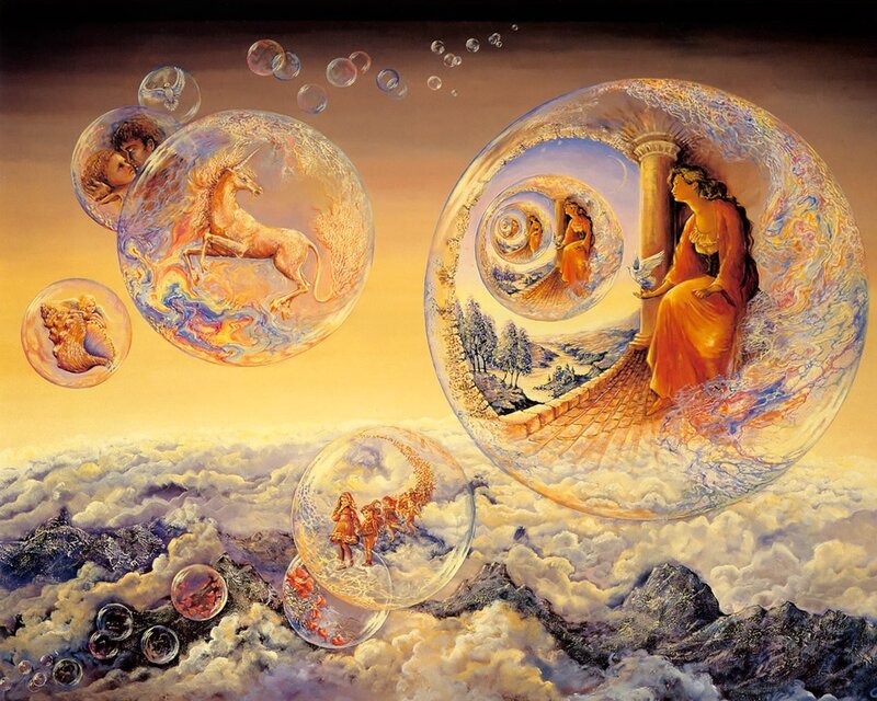 Bubbles of Dreams and Memories